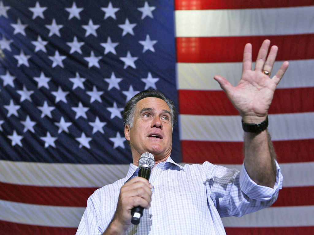 Romney, calare pe tsunami